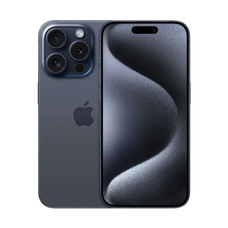 Apple - iPhone 15 Pro - 128 Go - Reconditionné - Correct - Titane bleu Bon état reconditionné disponible sur Certideal