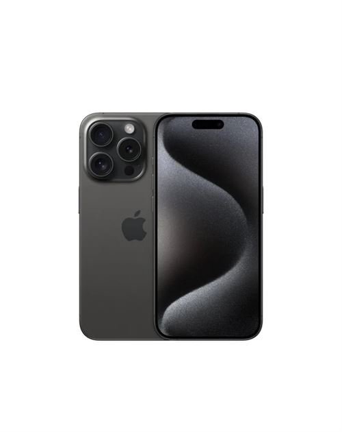 Apple iPhone 15 Pro 256 Go titane noir Reconditionné avec Batterie Neuve État correct N/A reconditionné disponible sur Fnac