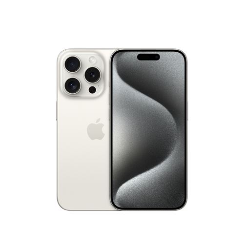 Apple iPhone 15 Pro 6,1" 5G Double SIM 128 Go Blanc Titanium État correct - 578,00 € Apple iPhone 15 Pro 6,1" 5G Double SIM 128 Go Blanc Titanium État correct Apple reconditionné disponible sur Fnac