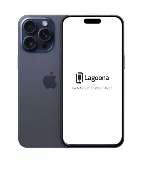 Apple iPhone 15 Pro 6,1" 5G Double SIM 128 Go Titane Bleu Reconditionné Grade A Lagoona État correct reconditionné disponible sur Fnac