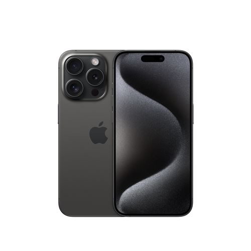 Apple iPhone 15 Pro 6,1" 5G Double SIM 256 Go Noir Titanium État correct - 592,80 € Apple iPhone 15 Pro 6,1" 5G Double SIM 256 Go Noir Titanium État correct Apple reconditionné disponible sur Fnac