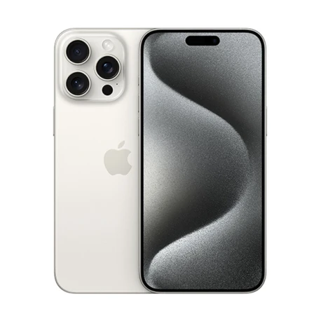 Apple - iPhone 15 Pro Max - 256 Go - Reconditionné - Parfait état - Titane blanc Bon état reconditionné disponible sur Certideal