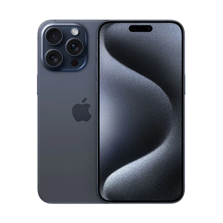 Apple - iPhone 15 Pro Max - 256 Go - Reconditionné - Parfait état - Titane bleu Bon état reconditionné disponible sur Certideal