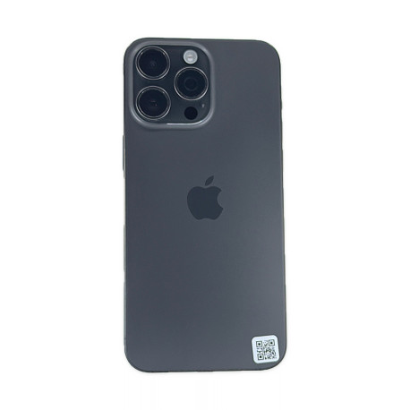 Apple - iPhone 15 Pro Max - 256 Go - Reconditionné - Premium - Titane noir Bon état reconditionné disponible sur Certideal