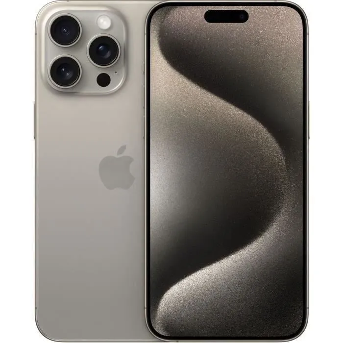 APPLE iPhone 15 Pro Max 256GB Natural Titanium (2023) - Reconditionné - Excellent état Reconditionné - 767,79 € APPLE iPhone 15 Pro Max 256GB Natural Titanium (2023) - Reconditionné - Excellent état Reconditionné Apple reconditionné disponible sur Cdiscount Seconde Vie