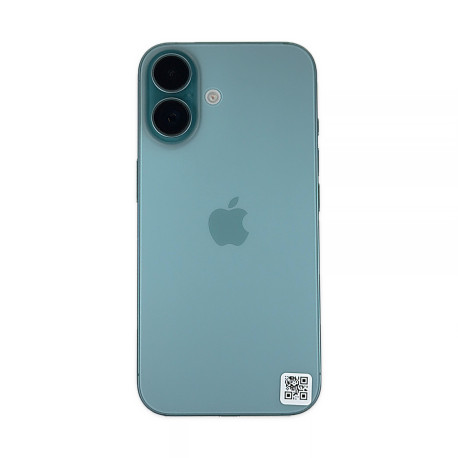 Apple - iPhone 16 - 128 Go - Reconditionné - Correct - Sarcelle Bon état reconditionné disponible sur Certideal