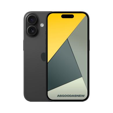 Apple iPhone 16 256Go noir - bon état Reconditionné Apple reconditionné disponible sur As Good As New