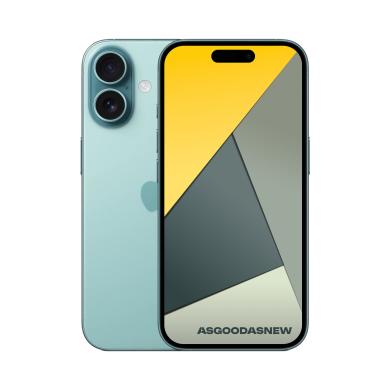 Apple iPhone 16 256Go sarcelle - bon état Reconditionné Apple reconditionné disponible sur As Good As New