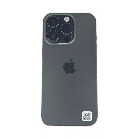 Apple - iPhone 16 Pro - 256 Go - Reconditionné - Correct - Titane noir Bon état reconditionné disponible sur Certideal