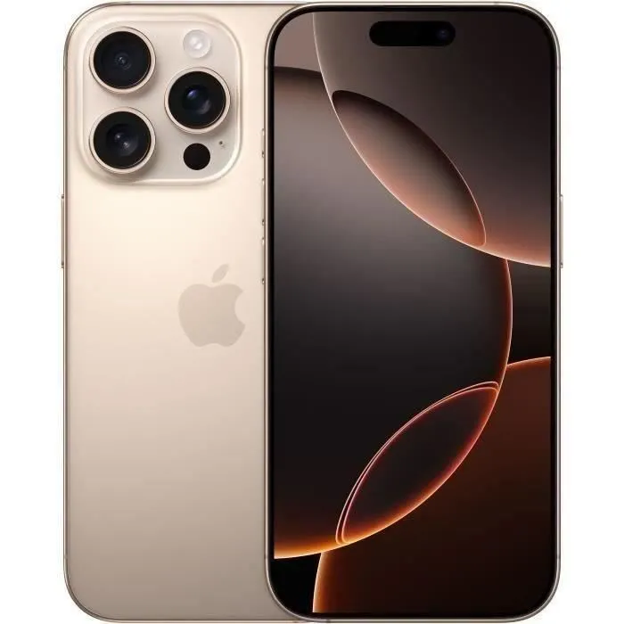 APPLE iPhone 16 Pro 512GB Desert Titanium - eSIM (2024) - Reconditionné - Excellent état Reconditionné - 1999,00 € APPLE iPhone 16 Pro 512GB Desert Titanium - eSIM (2024) - Reconditionné - Excellent état Reconditionné Apple reconditionné disponible sur Cdiscount Seconde Vie