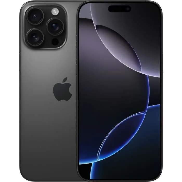 APPLE iPhone 16 Pro Max 256GB Black Titanium (2024) - Reconditionné - Excellent état Reconditionné - 852,58 € APPLE iPhone 16 Pro Max 256GB Black Titanium (2024) - Reconditionné - Excellent état Reconditionné Apple reconditionné disponible sur Cdiscount Seconde Vie