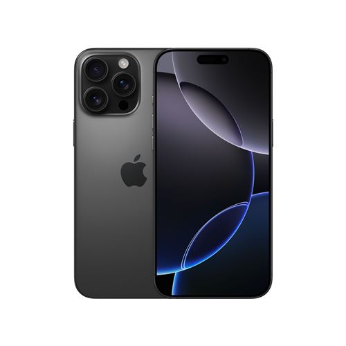 Apple iPhone 16 Pro Max 6,9" 5G 1 To Double SIM Noir Titane État correct - 1560,00 € Apple iPhone 16 Pro Max 6,9" 5G 1 To Double SIM Noir Titane État correct Apple reconditionné disponible sur Fnac