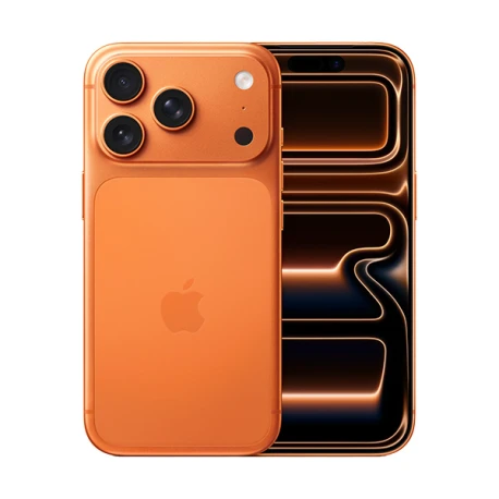 Apple - iPhone 17 Pro - 256 Go - Reconditionné - Premium - Orange cosmique Bon état reconditionné disponible sur Certideal