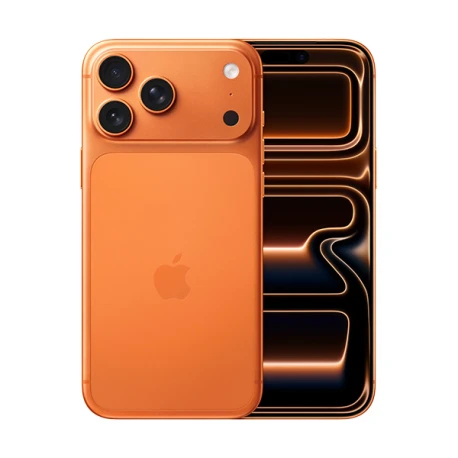 Apple - iPhone 17 Pro Max - 256 Go - Reconditionné - Premium - Orange cosmique Bon état reconditionné disponible sur Certideal