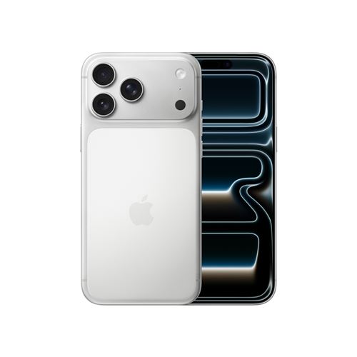Apple iPhone 17 Pro Max 6,9" 5G Double SIM 1 To Argent État correct Apple reconditionné disponible sur Fnac
