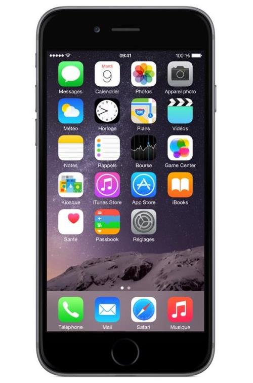 Apple iPhone 6 32 Go 4.7'' Gris Sidéral État correct Apple reconditionné disponible sur Fnac