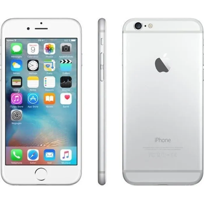 APPLE Iphone 6S 32Go Argent - Reconditionné - Excellent état Reconditionné Apple reconditionné disponible sur Cdiscount Seconde Vie