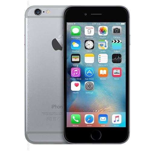 Apple iPhone 6s - 4G smartphone / Mémoire interne 32 Go - Écran LCD - 4.7" - 1334 x 750 pixels - rear camera 12 MP - front camera 5 MP - gris sidéral État correct Apple reconditionné disponible sur Fnac