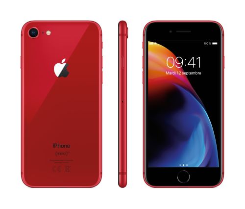 Apple iPhone 8 256 Go 4,7'' Rouge État correct Apple reconditionné disponible sur Fnac