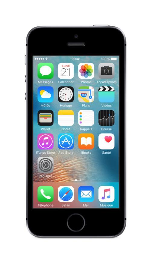 Apple iPhone SE 128 Go 4" Gris Sidéral État correct Apple reconditionné disponible sur Fnac