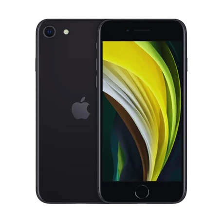 Apple - iPhone SE 2 (2020) - 64 Go - Reconditionné - Premium - Noir Bon état reconditionné disponible sur Certideal