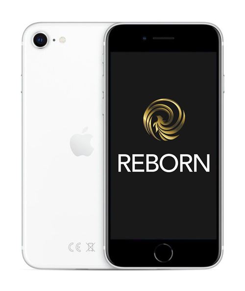 Apple iPhone SE 2e génération 2020 4,7" 64 Go Double SIM Blanc Reconditionné Grade A Reborn État correct N/A reconditionné disponible sur Fnac