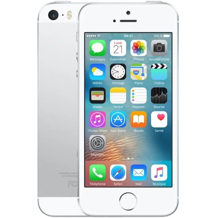 APPLE Iphone SE 32Go Argent - Reconditionné - Excellent état Reconditionné Apple reconditionné disponible sur Cdiscount Seconde Vie