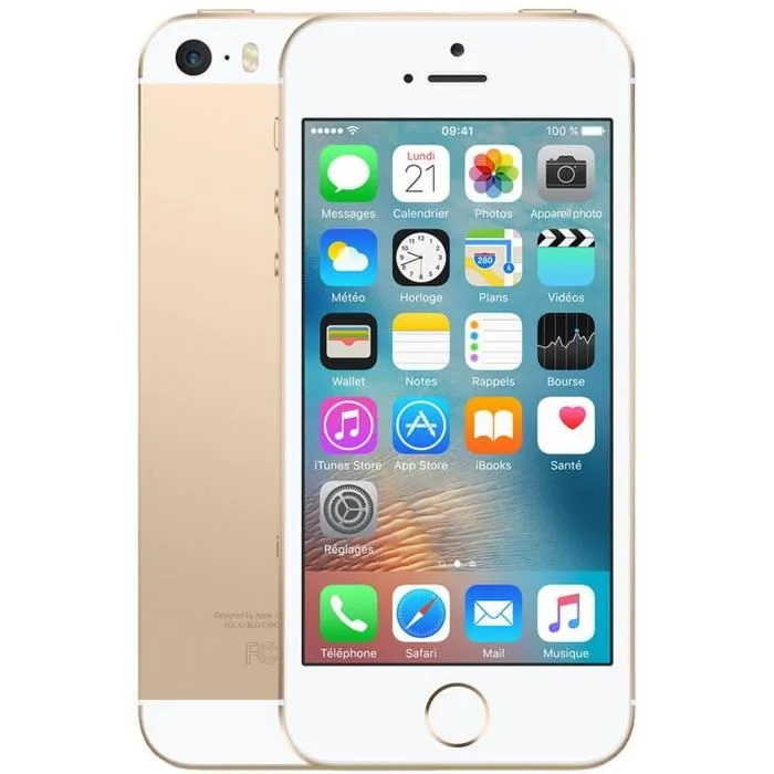 APPLE Iphone SE 32Go Or - Reconditionné - Excellent état Reconditionné Apple reconditionné disponible sur Cdiscount Seconde Vie