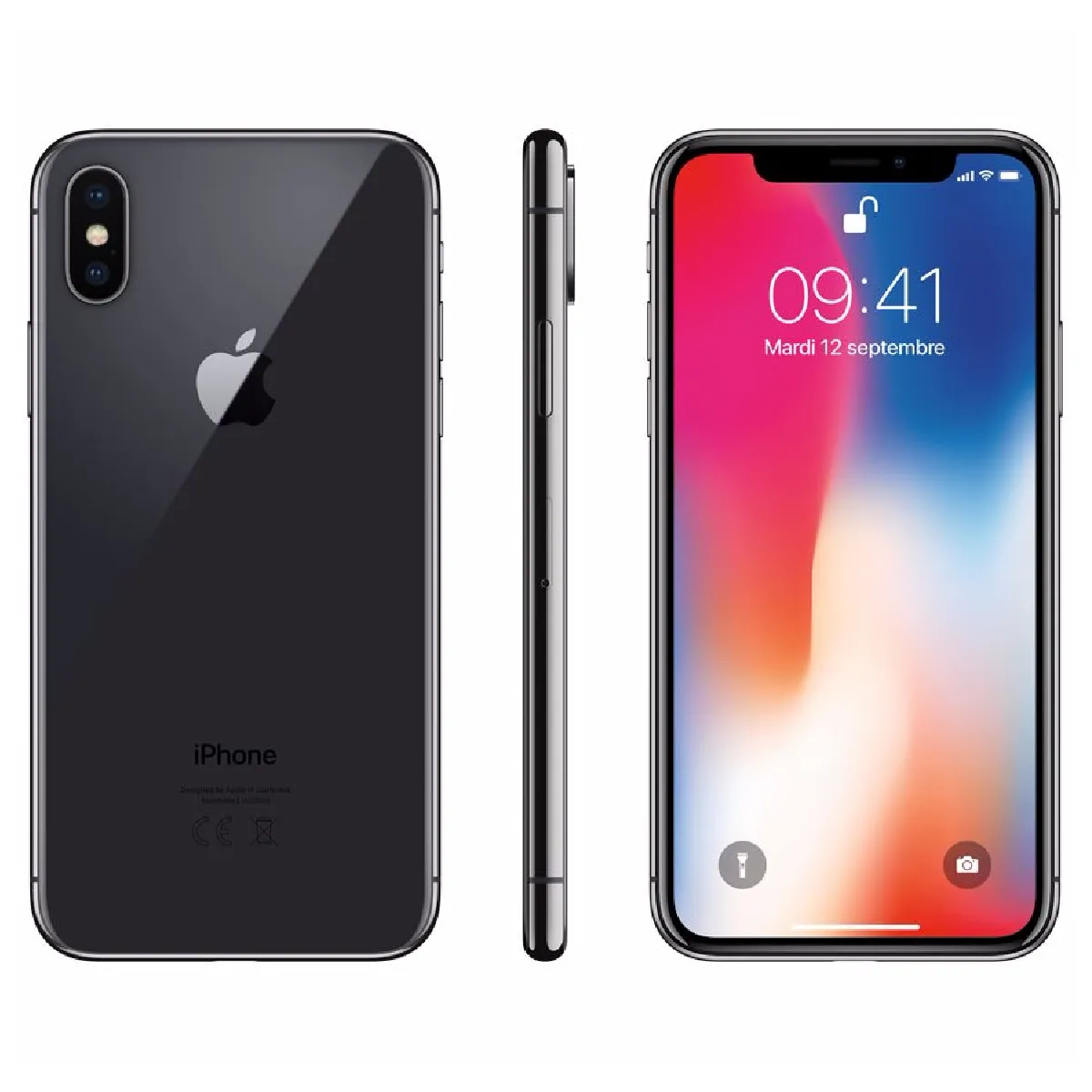 Apple iPhone X - 256 Go - Gris Sidéral Reconditionné - 144,99 € Apple iPhone X - 256 Go - Gris Sidéral Reconditionné Apple reconditionné disponible sur Rue du Commerce Seconde Vie | Dero