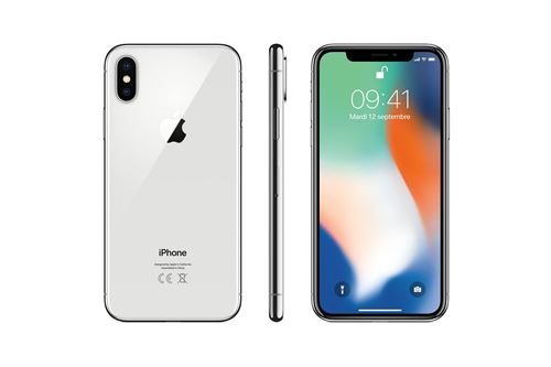 Apple iPhone X 64 Go 5,8" Argent État correct reconditionné disponible sur Fnac