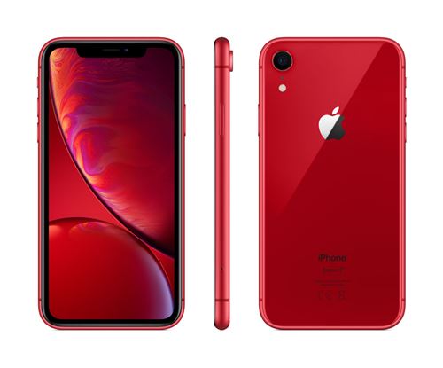 Apple iPhone XR 128 Go 6,1" Rouge État correct Apple reconditionné disponible sur Fnac