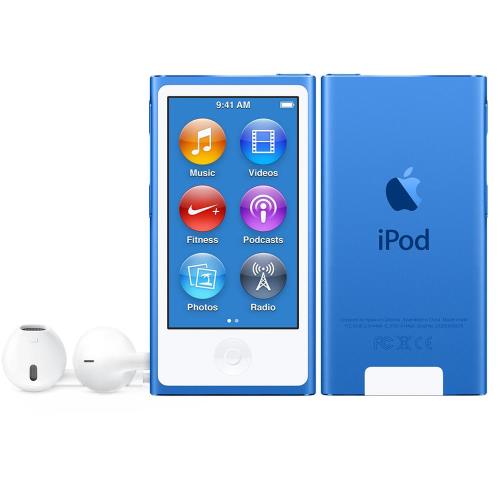 Apple iPod Nano 16 Go Bleu 2.5"" État correct Apple reconditionné disponible sur Fnac