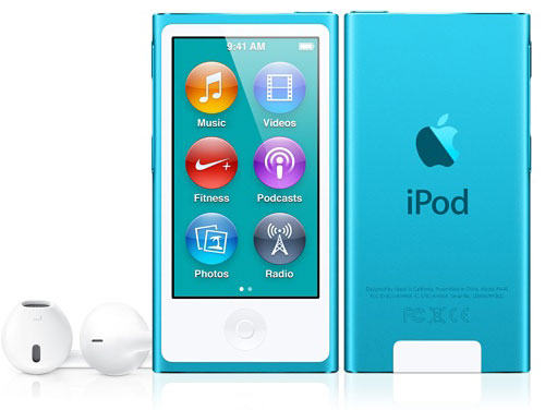 Apple iPod Nano VII 16 Go Blue - Bleu État correct Apple reconditionné disponible sur Fnac
