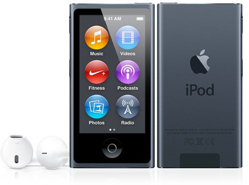 Apple iPod Nano VII 16 Go Slate - Graphite État correct Apple reconditionné disponible sur Fnac