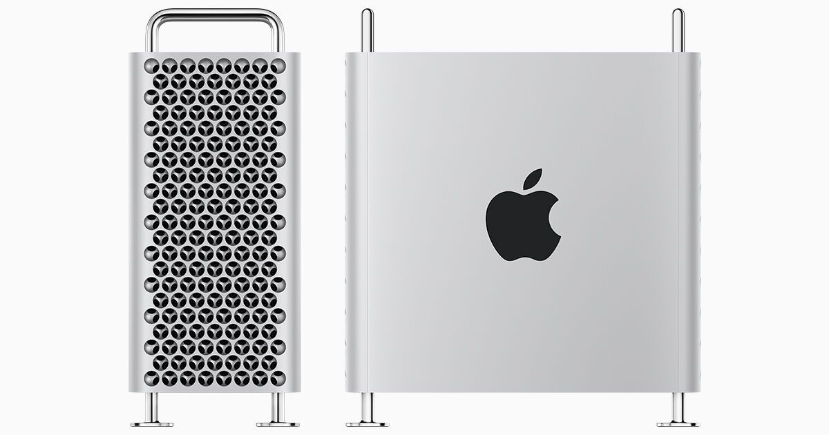 Apple Mac Pro (2019) Xeon W-3223 48 GB 4 TB SSD Radeon Pro 580X FR Très bon état Apple reconditionné disponible sur Refurbed