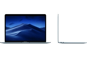 Apple MacBook Air 13.3"" Modèle 2018 LED 256 Go SSD 8 Go RAM Intel Core i5 bicour à 1.6 GHz Gris Sidéral Bon état Apple reconditionné disponible sur Darty