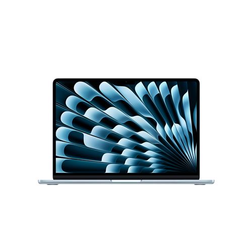 Apple MacBook Air 13" 512 Go SSD 16 Go RAM Puce M4 CPU 10 cœurs GPU 10 cœurs Bleu Ciel État correct Apple reconditionné disponible sur Fnac