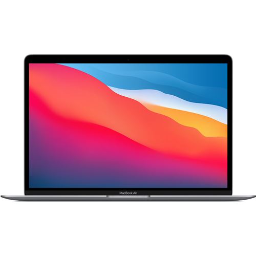 Apple MacBook Air 13'' 512 Go SSD 8 Go RAM Puce M1 CPU 8 cœurs GPU 7 cœurs Gris sidéral 2020 Reconditionné par Lagoona Grade A État correct Apple reconditionné disponible sur Fnac