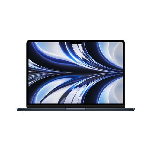 Apple MacBook Air 13'' 512 Go SSD 8 Go RAM Puce M2 CPU 8 cœurs GPU 10 cœurs Minuit 2022 État correct reconditionné disponible sur Fnac