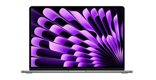 Apple MacBook Air 15" 256 Go SSD 16 Go RAM Puce Apple M3 CPU 8 cœurs GPU 10 cœurs Gris sidéral 2024 Reconditionné État correct Apple reconditionné disponible sur Fnac