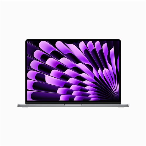 Apple MacBook Air 15.3'' 256 Go SSD 8 Go RAM Puce M2 CPU 8 cœurs GPU 10 cœurs Gris sidéral État correct Apple reconditionné disponible sur Fnac