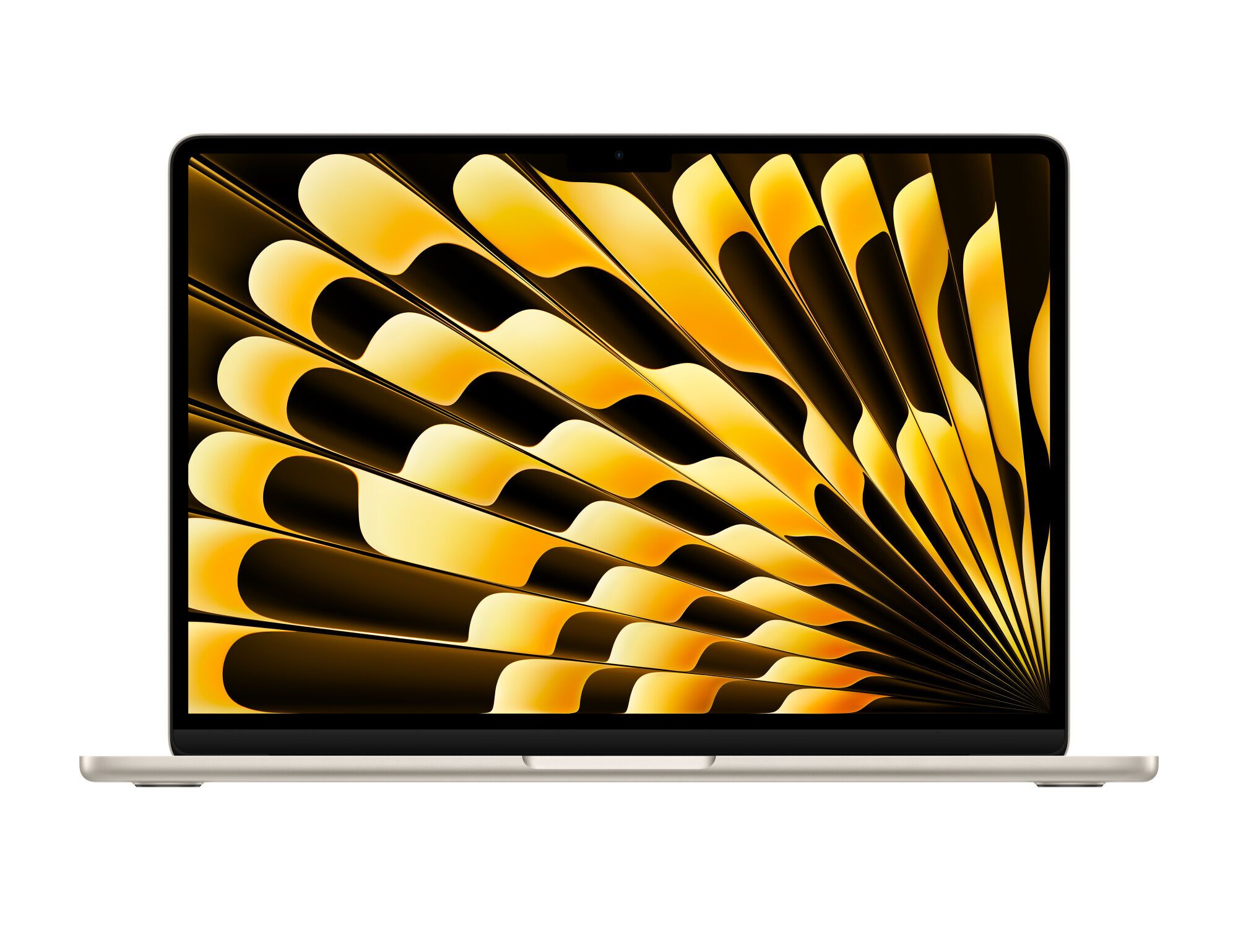 Apple MacBook Air 2024 13.6" M3 8 GB 256 GB SSD 8-Core GPU Lumière stellaire FR Bon état Apple reconditionné disponible sur Refurbed