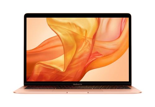 Apple MacBook Air with Retina display - Intel Core i5 1.6 GHz - UHD Graphics 617 - 8 Go RAM - 128 Go SSD - 13.3" IPS 2560 x 1600 (WQXGA) - Wi-Fi 5 - or - clavier : Français 2018 État correct Apple reconditionné disponible sur Fnac