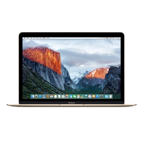 Apple MacBook - Intel Core M - 1.2 GHz - HD Graphics 5300 - 8 Go RAM - 512 Go SSD - 12" IPS 2304 x 1440 - Wi-Fi 5 - or - clavier : Français - reconditionné État correct Apple reconditionné disponible sur Fnac