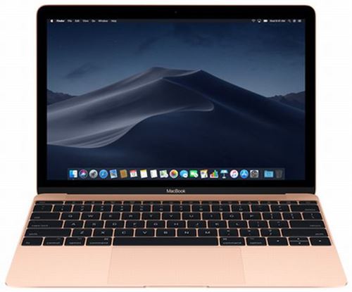Apple MacBook - Intel Core m3 1.2 GHz - HD Graphics 615 - 8 Go RAM - 256 Go SSD - 12" IPS 2304 x 1440 - Wi-Fi 5 - or - clavier : Français 2017 État correct Apple reconditionné disponible sur Fnac