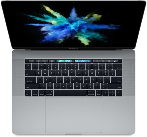 Apple MacBook Pro 15.4'' Touch Bar 256 Go SSD 16 Go RAM Intel Core i7 quadricœur à 2,8 GHz Gris sidéral 2017 État correct Apple reconditionné disponible sur Fnac