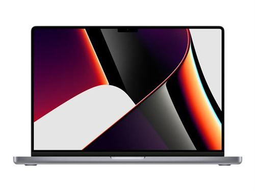 Apple MacBook Pro 16'' 512 Go SSD 16 Go RAM Puce M1 Pro CPU 10 cœurs GPU 16 cœurs Gris Sidéral 2021 État correct Apple reconditionné disponible sur Fnac