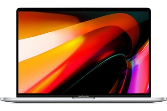 APPLE MACBOOK PRO TOUCH BAR 16 RETINA INTEL CORE I7 9EME GENERATION A 2,6GHZ 16GO RAM 512GO SSD ARGENT État correct Apple reconditionné disponible sur Darty