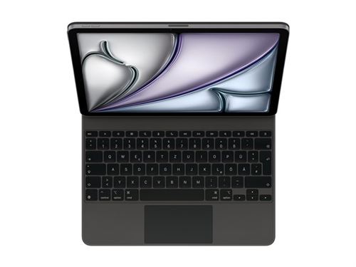 Apple Magic Keyboard - Clavier et étui - avec trackpad - Apple Smart connector - QWERTZ - Allemand - noir - pour 13-inch iPad Air (M2, M3) État correct N/A reconditionné disponible sur Fnac