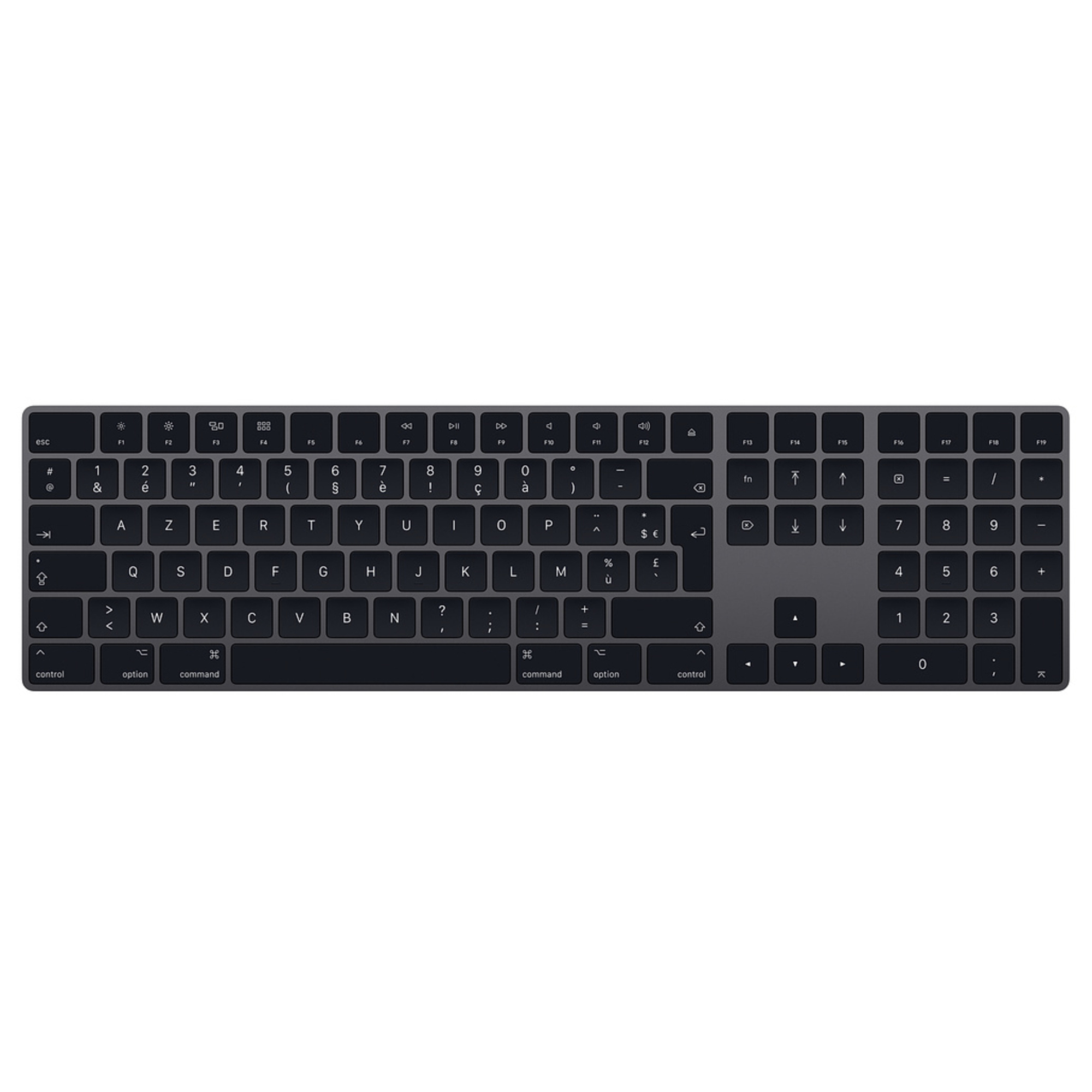 Apple Magic Keyboard clavier Universel Bluetooth AZERTY Français Gris - Excellent état Parfait état reconditionné disponible sur Pixmania
